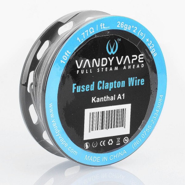 Vandy Vape Kanthal A1 Fused Clapton Wire 26ga*2+32ga - Χονδρική